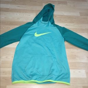 youth teal nike sweatshirt!